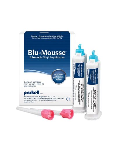 Blu-Mousse Bite Registration (2/Pk)
