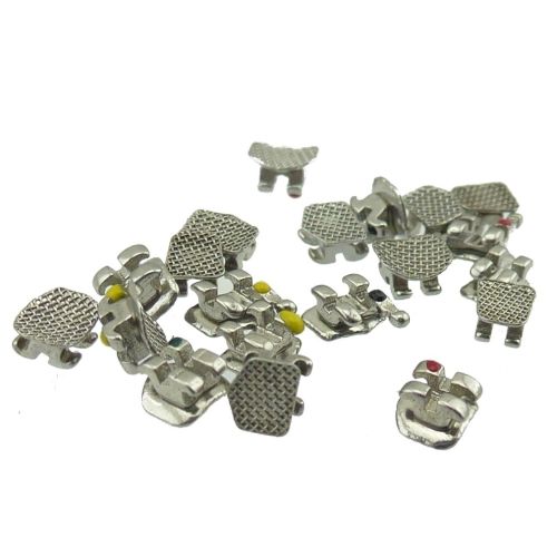 Stainless Steel Bracket Straight Wire .018 Slot