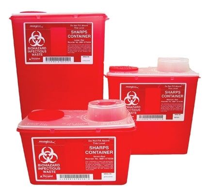 Monoject Sharps Containers